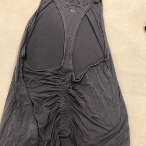 Lululemon razer back scrunched tank top